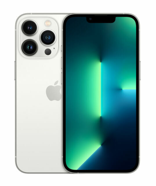 Apple iPhone 13 Pro - 128 GB - Silver (Unlocked) for sale online