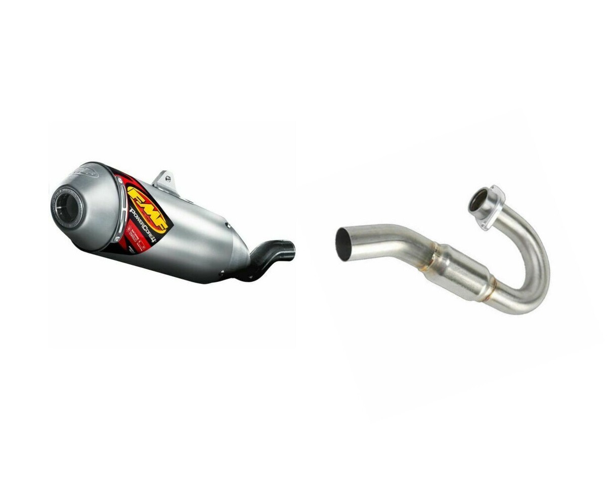 FMF PowerCore 4 Full Exhaust Pipe w/ Powerbomb Suzuki DRZ400S