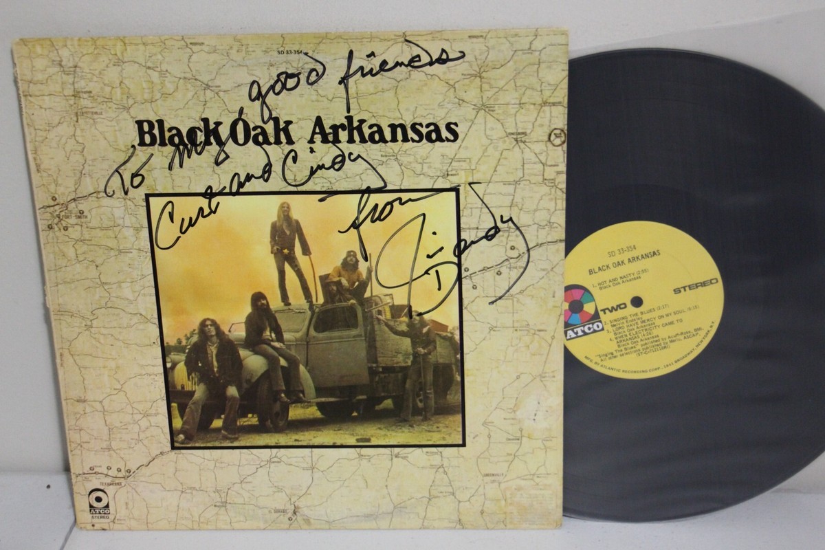 Black Oak Arkansas - Self Titled **SIGNED/AUTROGRAPHED** Jim