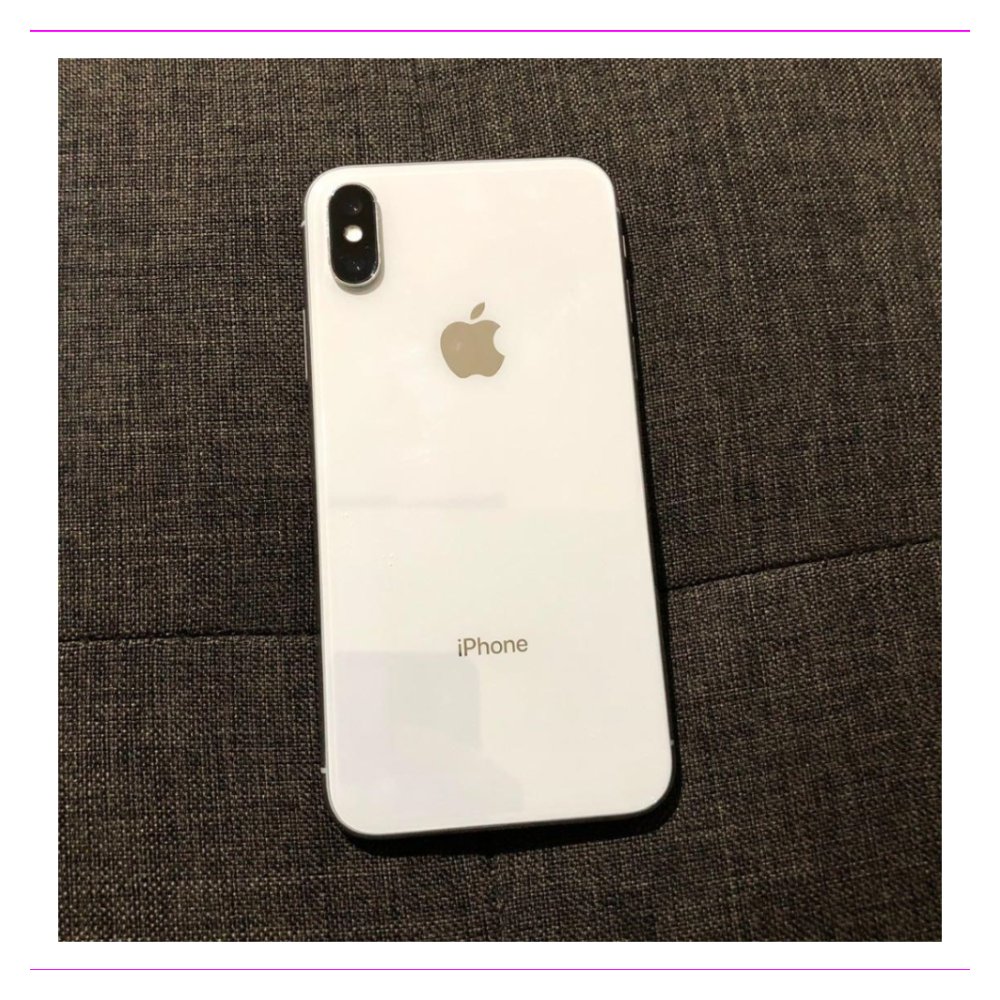 Apple iPhone X white 64GB Unlocked - Excellent Condition Read
