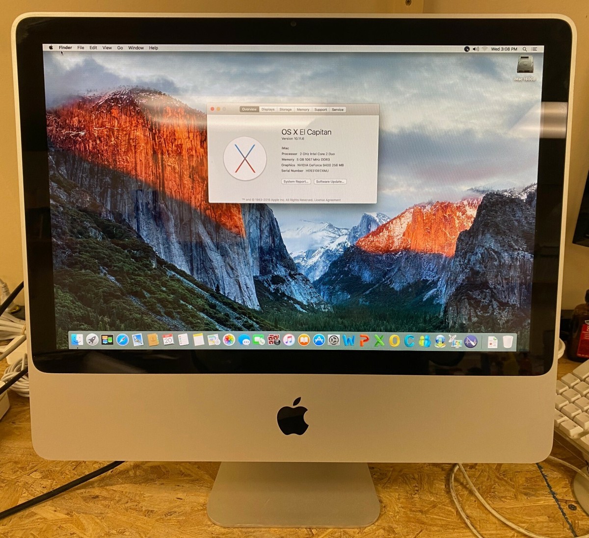 Apple iMac 20-inch Educational July 2009 2GHz Intel Core 2 Duo