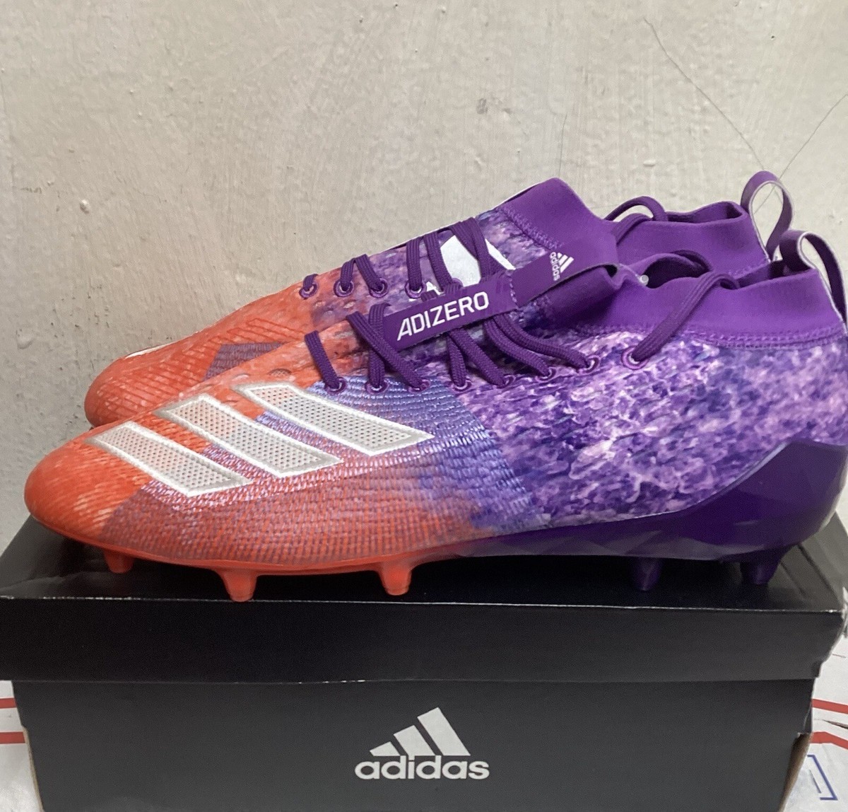 ADIDAS ADIZERO 8.0 ( MULTICOLOR ) ( FOOTBALL SHOES/CLEATS ) SIZE