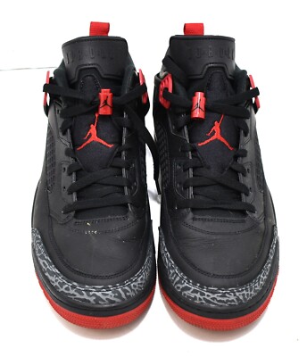 Nike Air Jordan Spizike Low Bred Black Gym Red Mens Size 13 | eBay