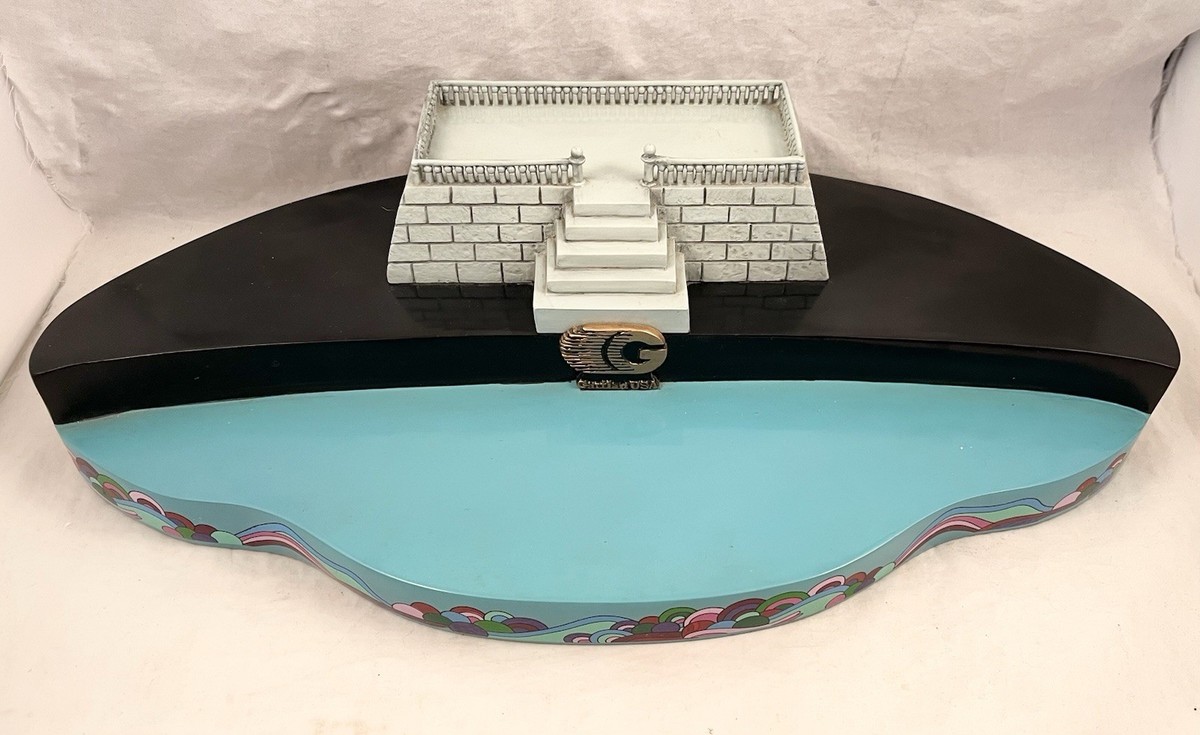 BEATLES! Gartlan Yellow Submarine w/ Stage Stand 11 Pc. Set