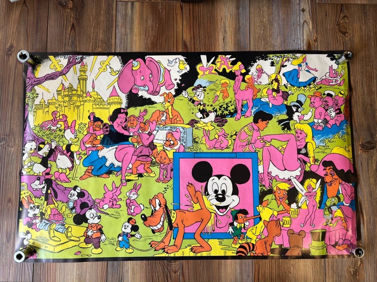Wally Wood Disneyland Memorial Orgy Poster 1970's | eBay