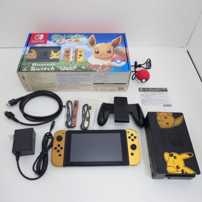 Nintendo Switch Pikachu & Eevee Edition Pokemon Let's Go Console