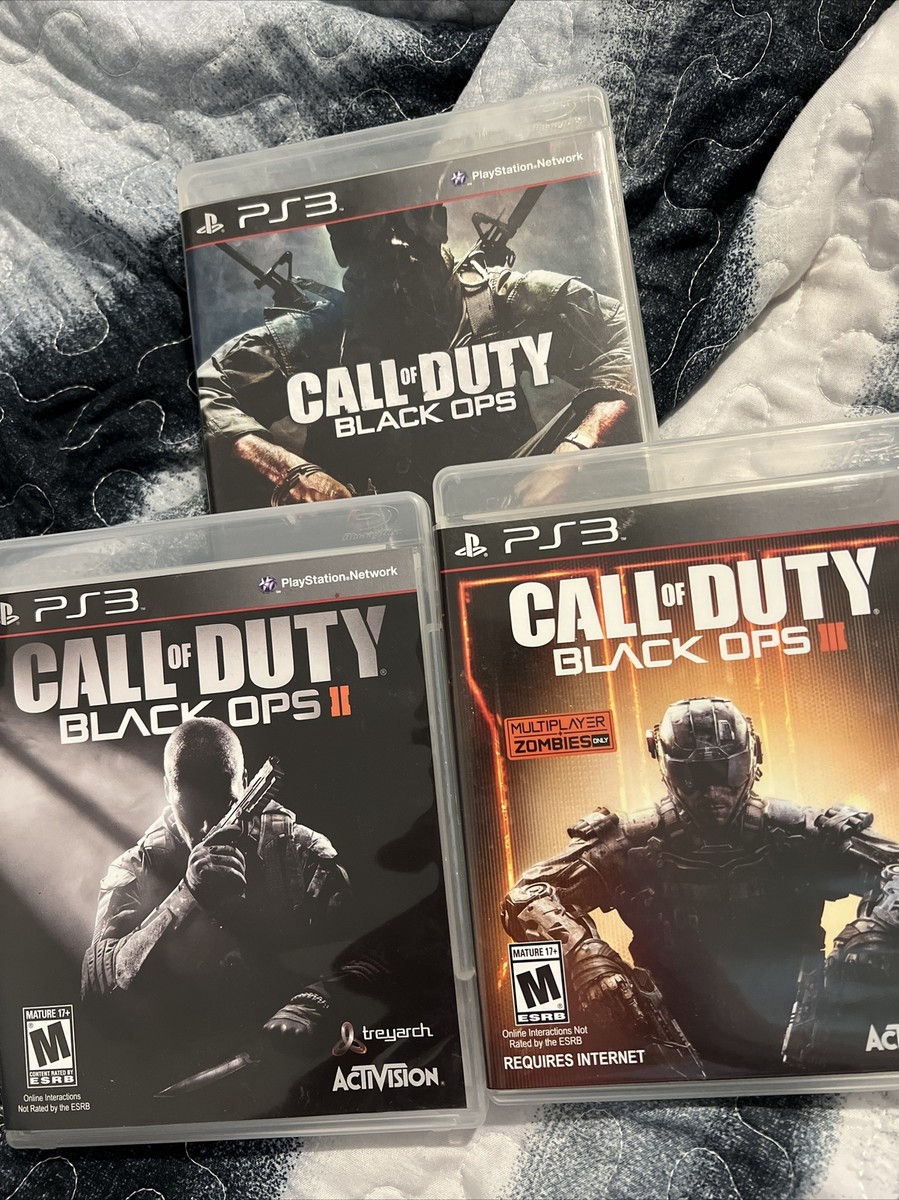 ps3 call of duty black ops 1, 2 And 3 Bundle | eBay