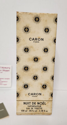 Vintage Nuit de Noel EDT Perfume Spray by Caron ~ 100 ml ~ 3.38 fl
