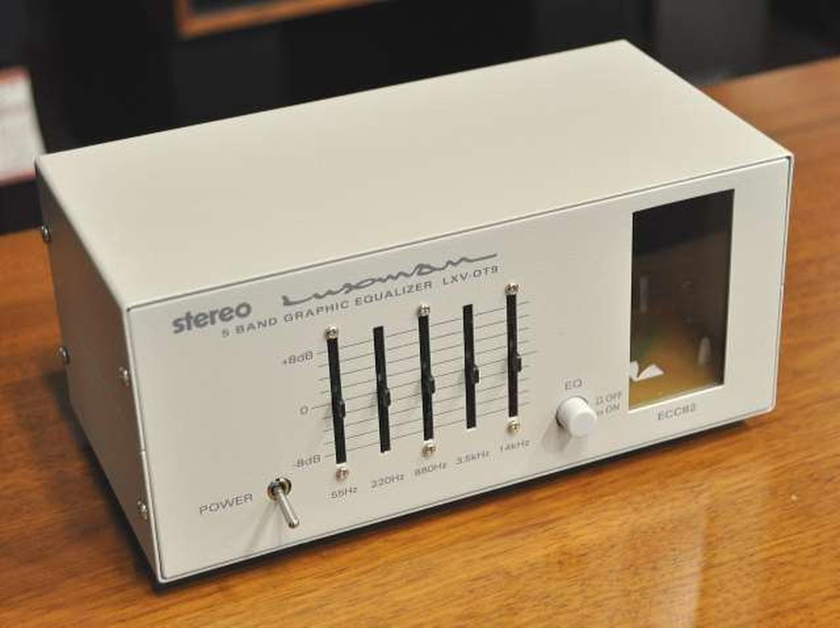 LUXMAN LXV-OT9 Tube Graphic Equalizer 5 bands Confirmed Operation