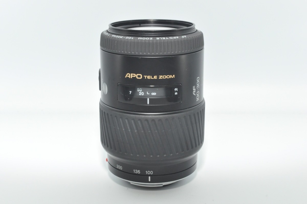 Excellent+++++】Minolta AF APO TELE ZOOM 100-300mm 1:4.5(32)-5.6