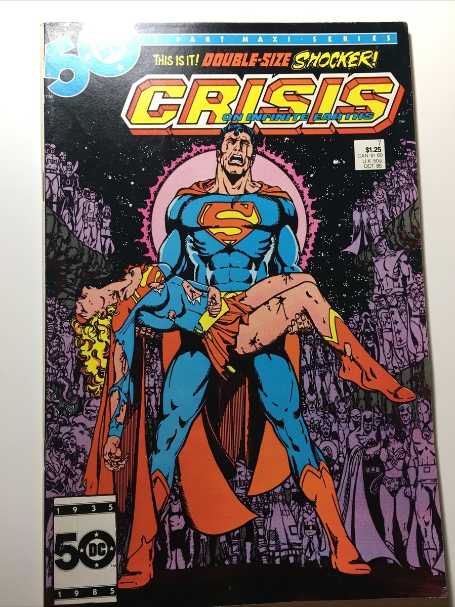 Crisis on Infinite Earths #7 6.0 Death of Supergirl | eBay
