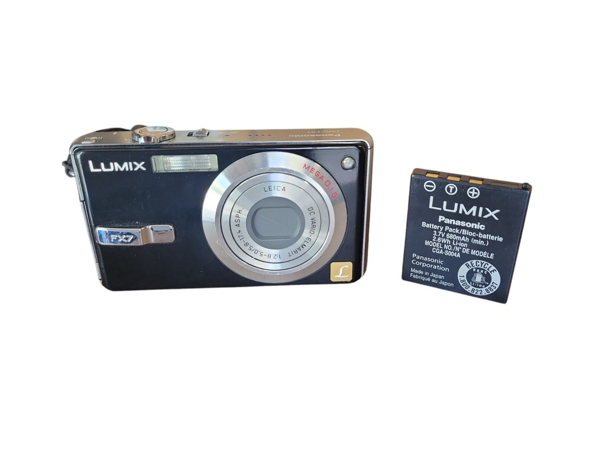 Panasonic LUMIX DMC-FX7 5.0MP Digital Camera - Silver for sale