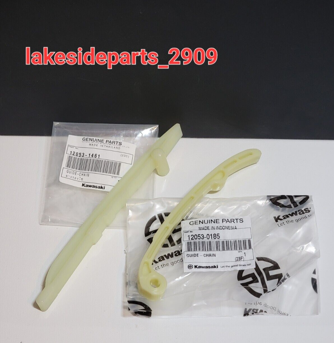 OEM KAWASAKI KLX KLX110 L Z125 PRO CAM CHAIN TENSIONER GUIDES