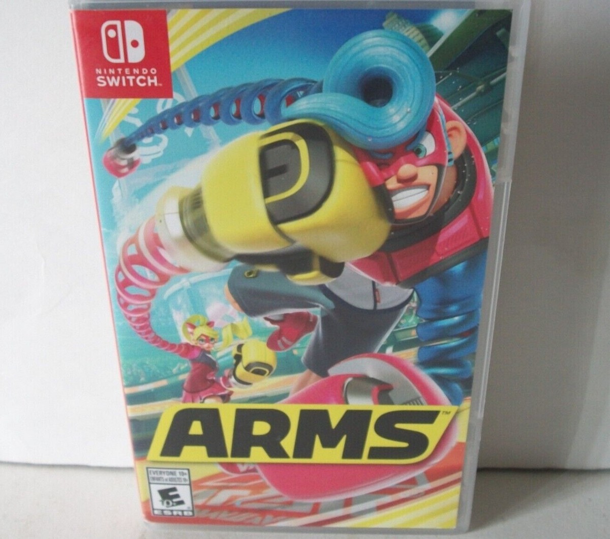 Arms Nintendo Switch Game Case Cartridge Fighting Boxing Party Arm