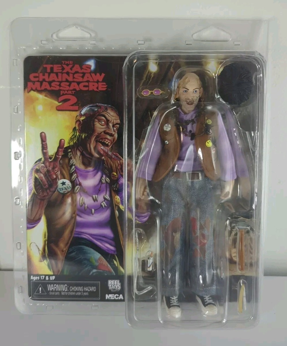 NIB Neca The Texas Chainsaw Massacre Part 2 Chop Top Bill Mosley