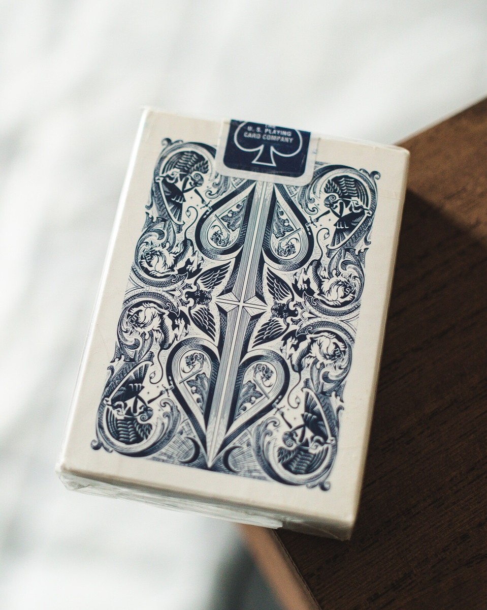 Split Spades David Blaine Playing Cards Blue - New, Rare, 1st