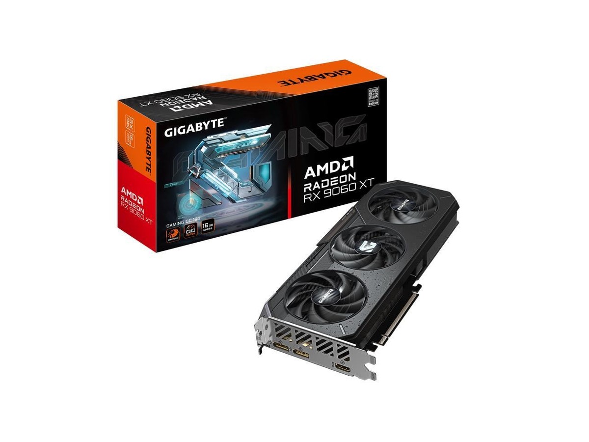 GIGABYTE Gaming Radeon RX 9060 XT 16GB GDDR6 PCI Express 5.0 x16