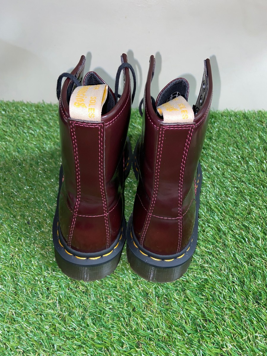 Dr.Martens マーチン ABBOTT アボット バーガンディUK7 Dr.Martens