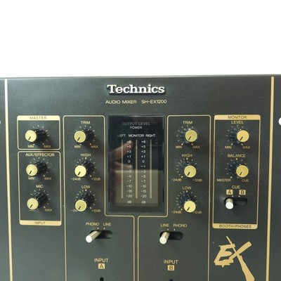 Technics SH-EX1200 Black Audio Mixer DMC The Official World