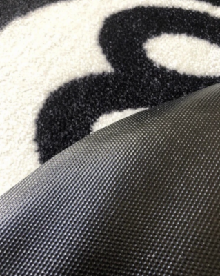 Stussy 8 ball rug black mat | eBay