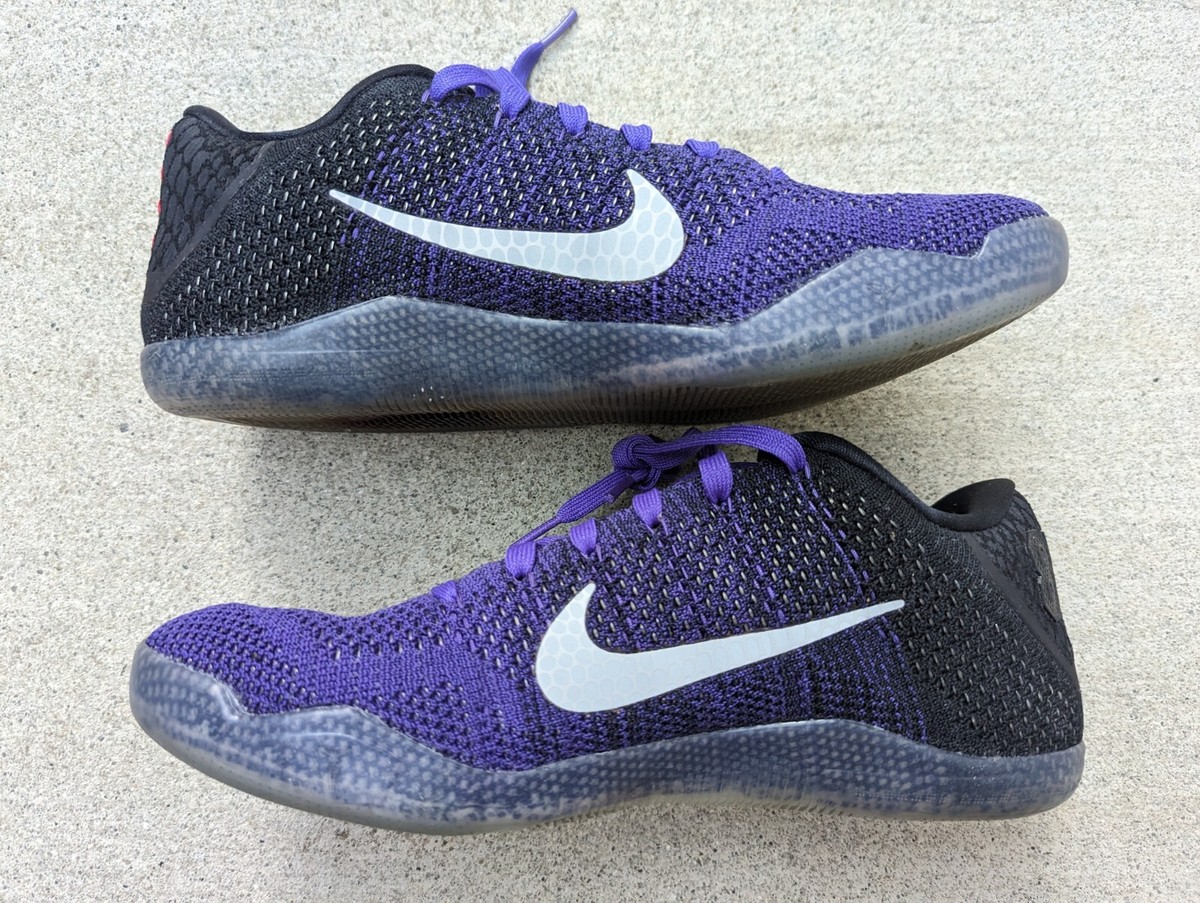 NIKE ZOOM AIR KOBE XI 11 EULOGY PURPLE LAKERS sz 8 protro vi iv