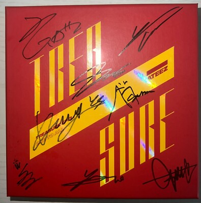 ATEEZ [TREASURE EP.3 : One To All] Autographed Signed Promo Album