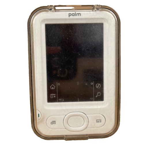 Palm Pilot Palm Vx 5x Personal Assistant Leather Case Dual Metal