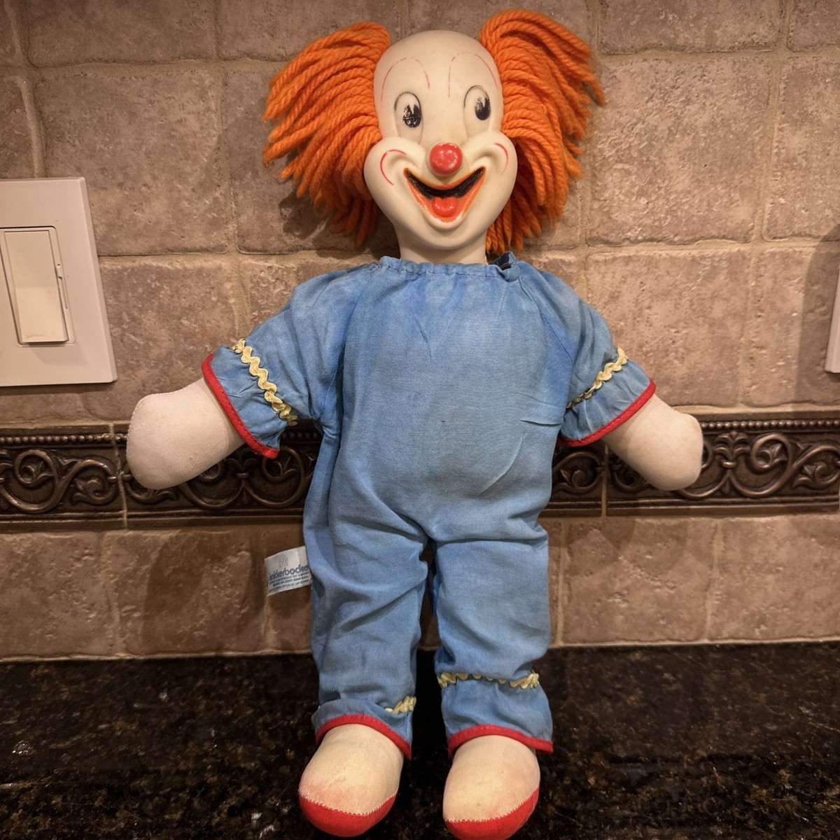 VINTAGE 1950's-60's BOZO THE CLOWN DOLL ~ LARRY HARMON PICTURES