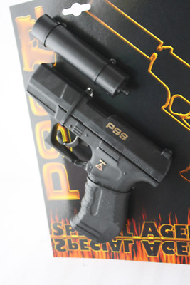 WALTHER TOY CAP GUN P99 SILENCER SPECIAL AGENT 007 WICKE LONE STAR