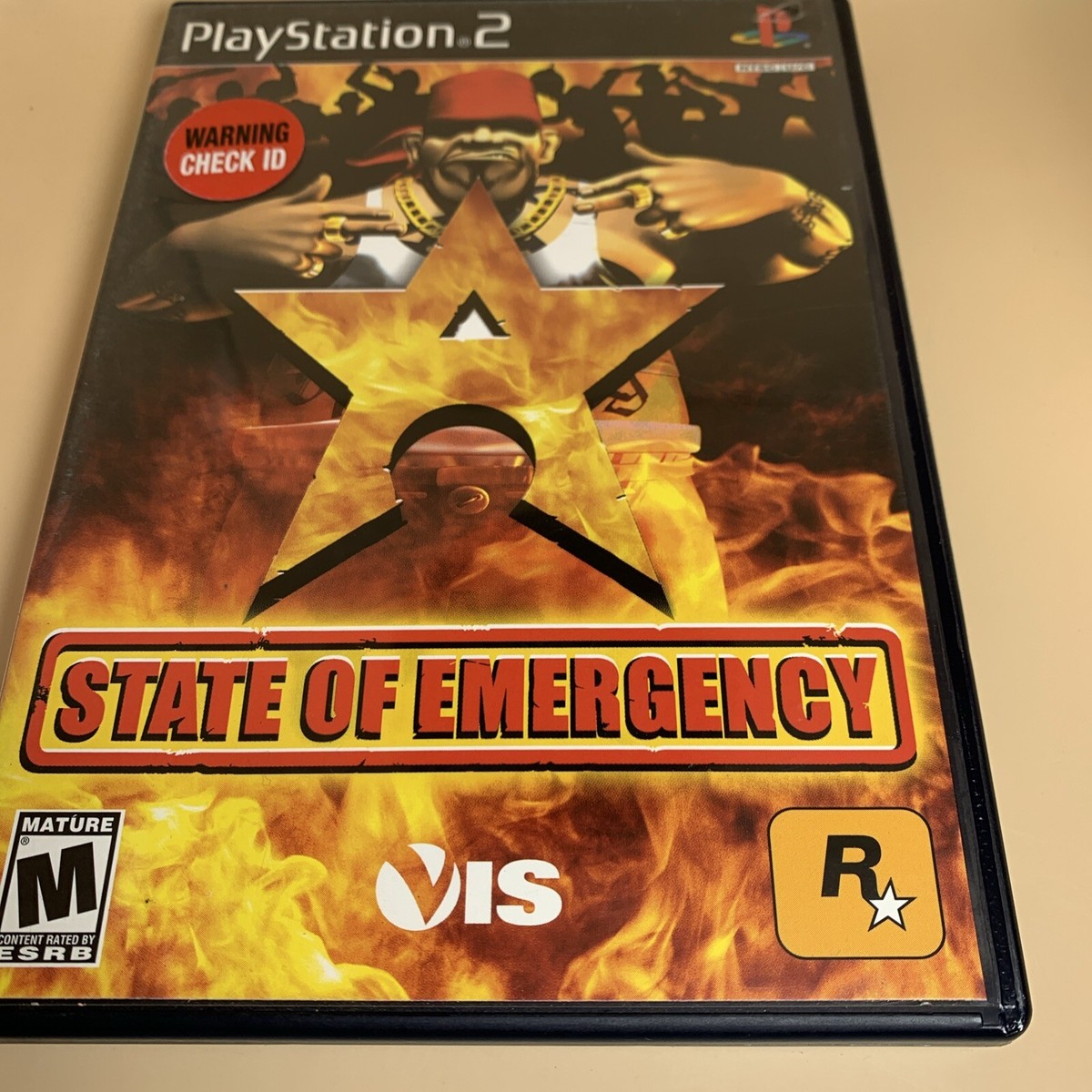 State of Emergency (Sony PlayStation 2, 2003) w/ Manual TESTED