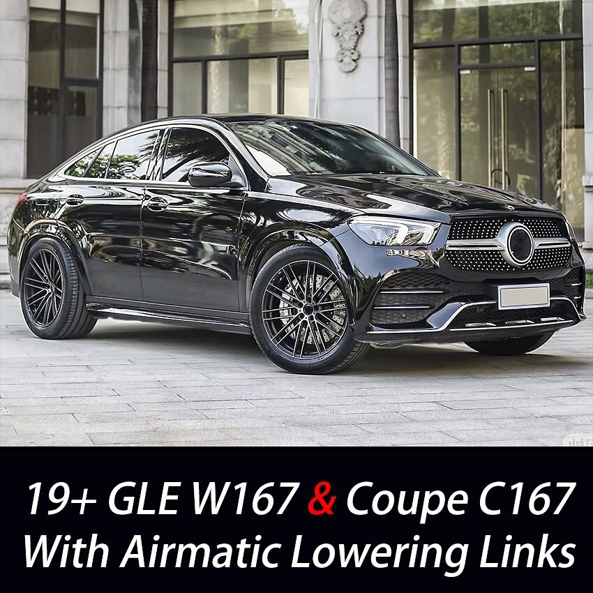 For 19+ Mercedes W167 GLE C167 Coupe 450 53 63 AMG Adjustable Air