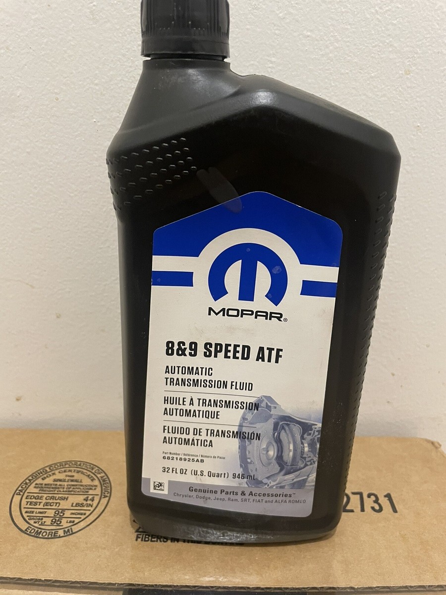 Mopar 8&9 Speed ATF fluid For 8/9 Speed Transmissions 68218925AB