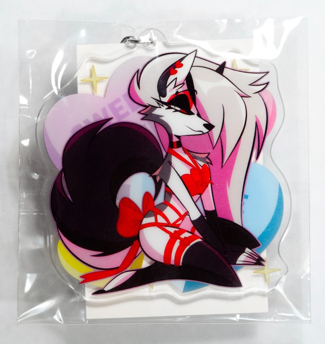Helluva Boss - LOONA Acrylic Keychain - VALENTINES, 2025 - SOLD