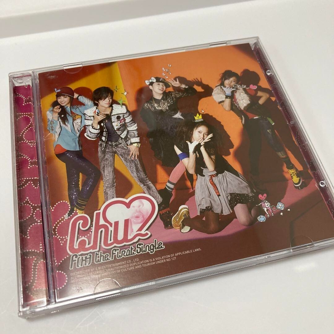 f(x) Chu 1st Single Album 2009 CD korean version official Kpop SM