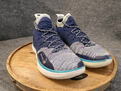 Nike Zoom KD XI 11 BHM Black History Month Blue Basketball Shoes