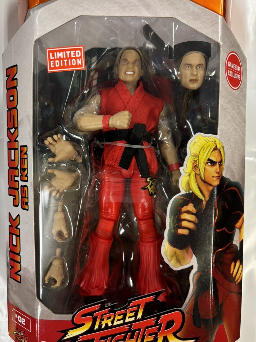 AEW All Elite Wrestling Street Fighter Nick Jackson Ken Action