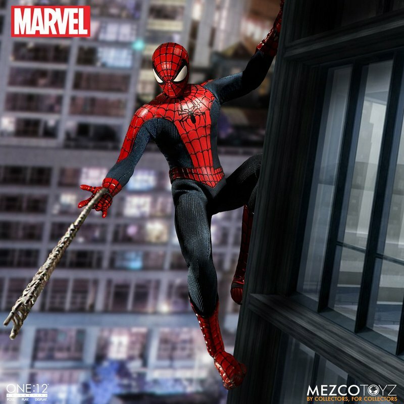 One:12 Collective CLASSIC SPIDER-MAN action figure~Mezco Toys~NISB
