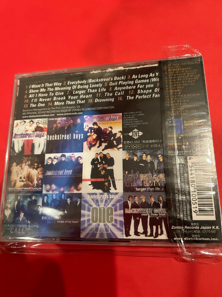 Backstreet Boys - ‎Greatest Hits Chapter One CD JAPAN EDITION Obi