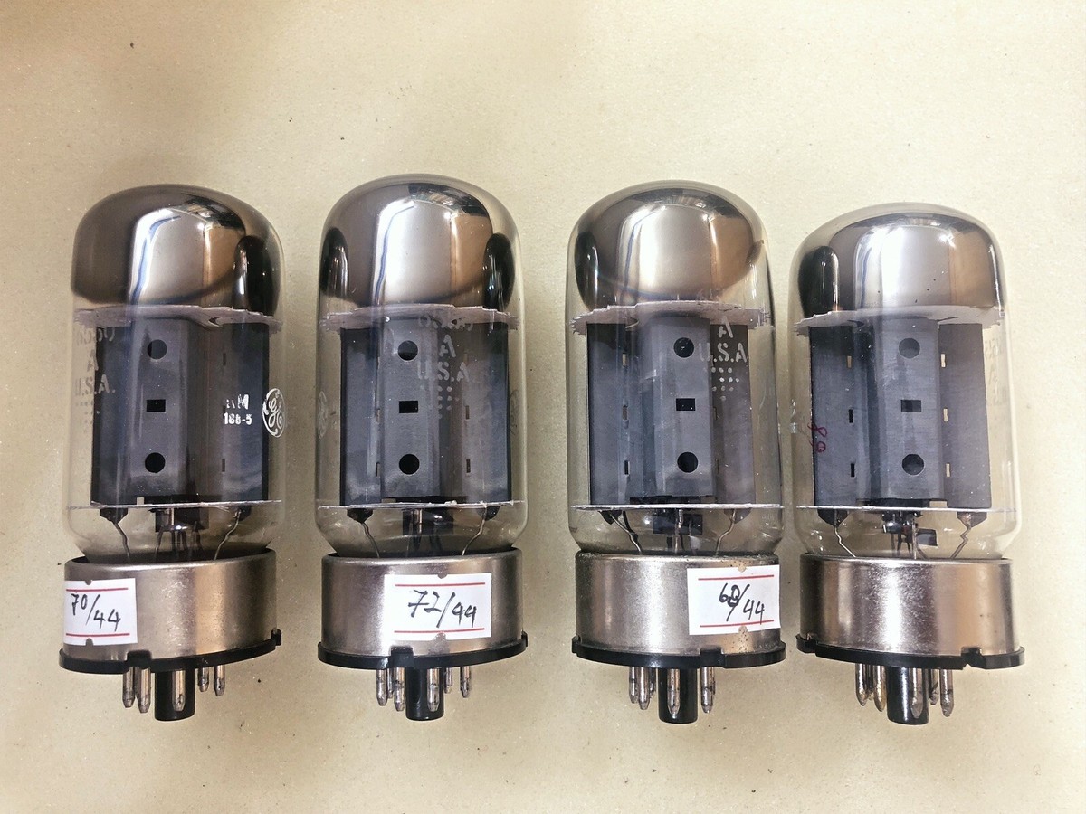 General Electric/GE 真空管 6550A/KT88 2本セット □ 48D36-10 その6