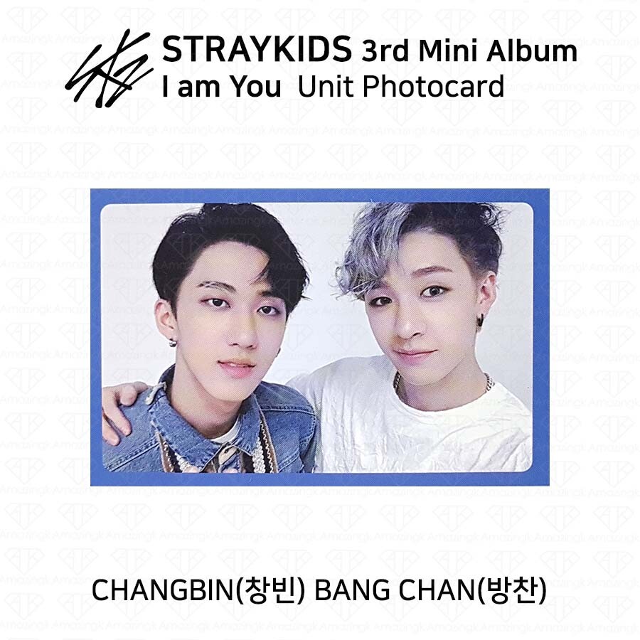 Stray Kids 3rd Mini Album I Am You Official Photocard Unit B