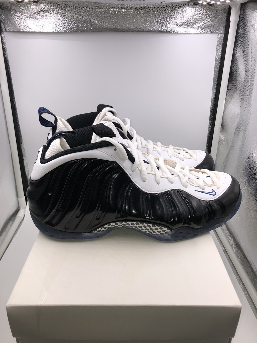 Nike Foamposite One Concord Black White Royal Blue Sz 10.5 DS