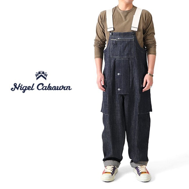 Brand New] Nigel Cabourn Livero Japan Denim Naval Dungarees