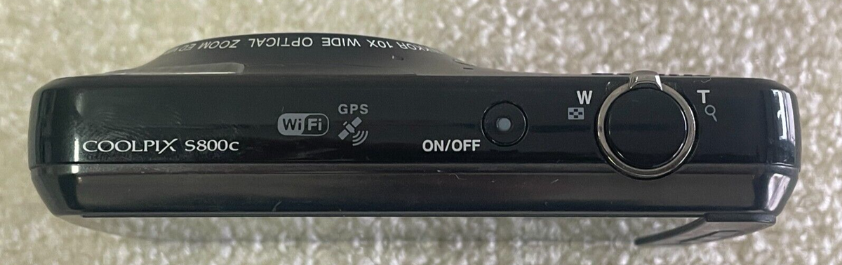 Nikon COOLPIX S800c 16.0MP ANDROID Digital Camera + Gift Sandisk