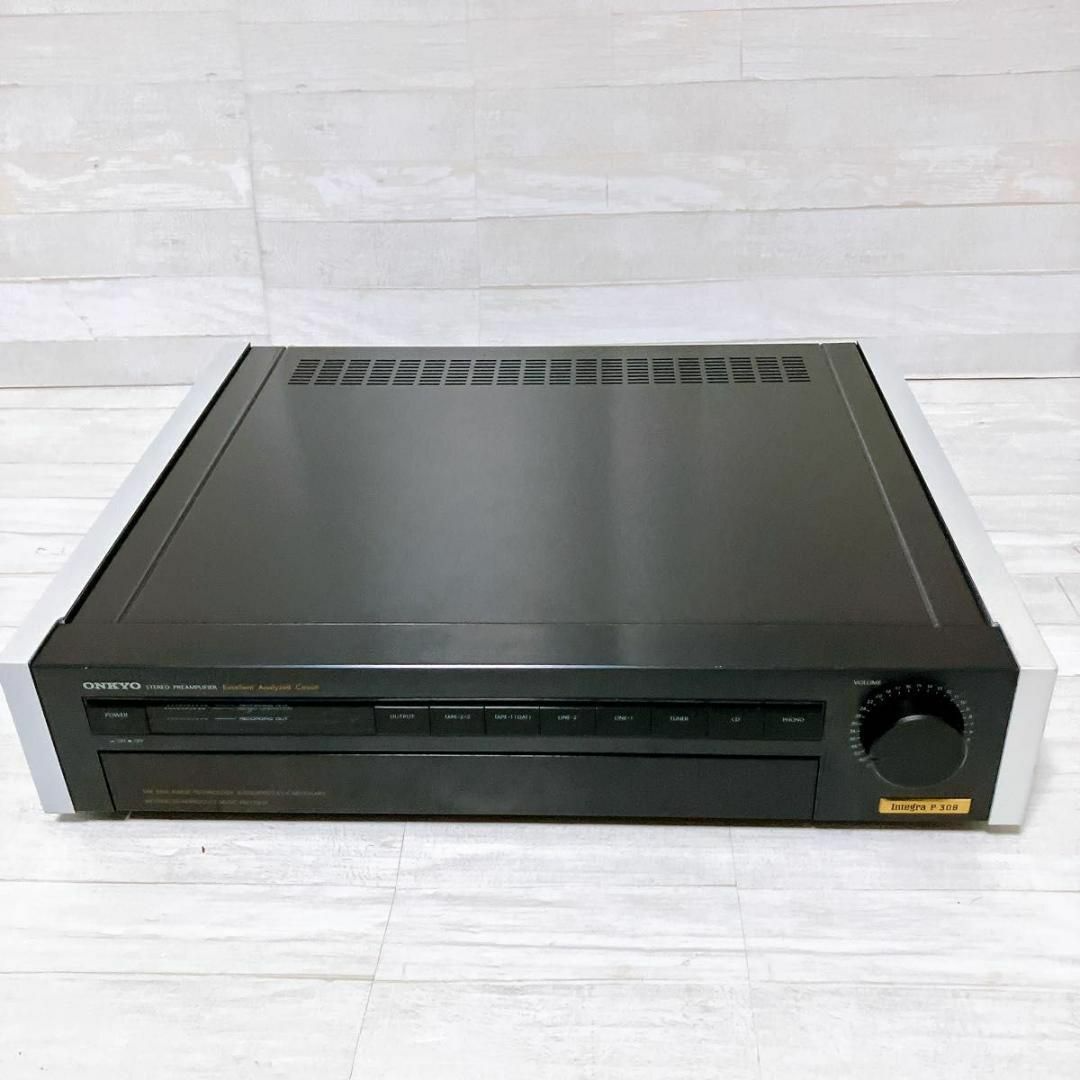 Onkyo Integra P-308 Stereo Pre-Amplifier Vintage Hi-Fi Audio
