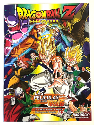 ALBUM DRAGON BALL Z The Movies Vol 6 Full Set 200/200 PERU 2021