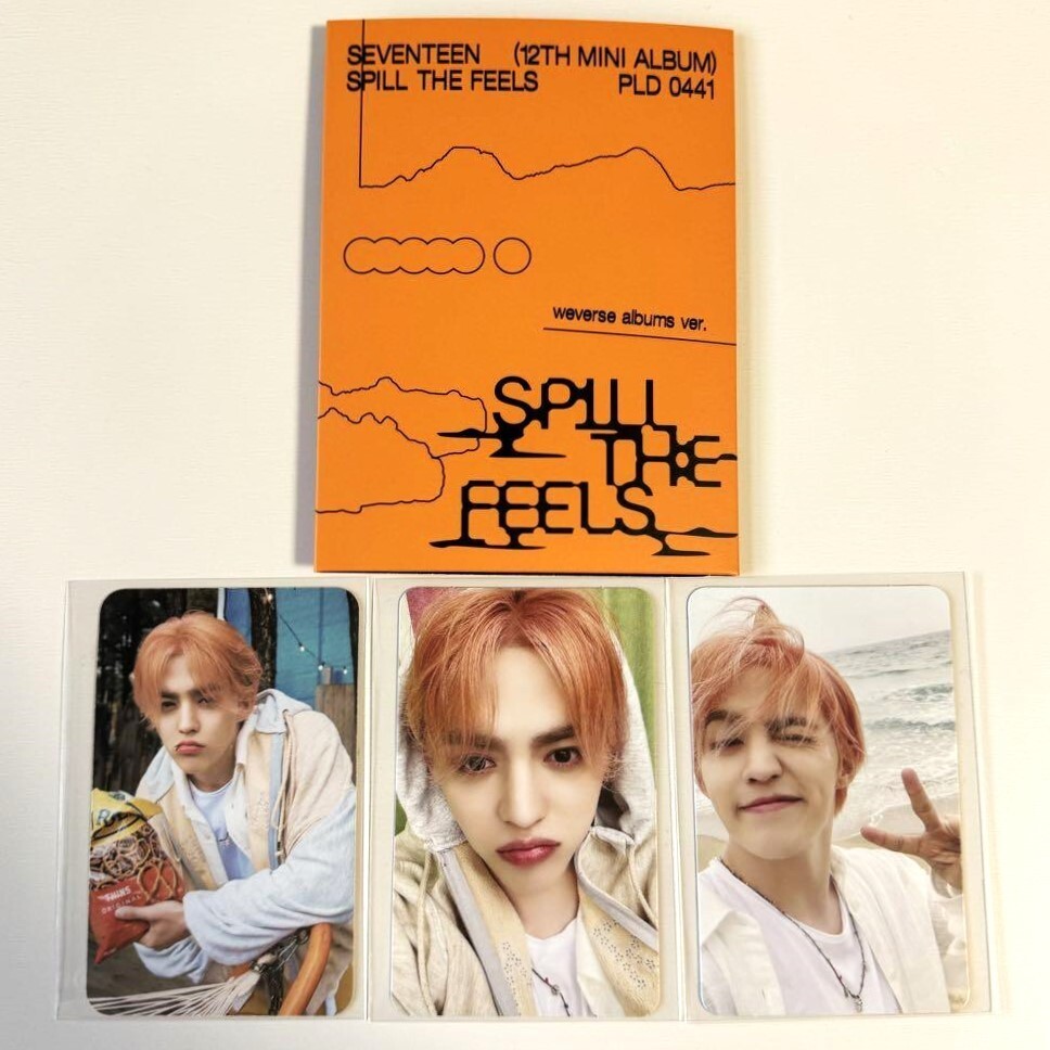 SEVENTEEN SCOUPS SPILL THE FEELS Weverse album ver. Official Photo