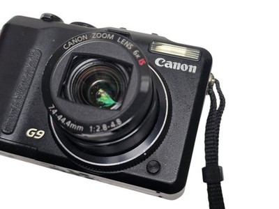 Canon PowerShot G9 12.1MP Digital Camera - Black for sale online
