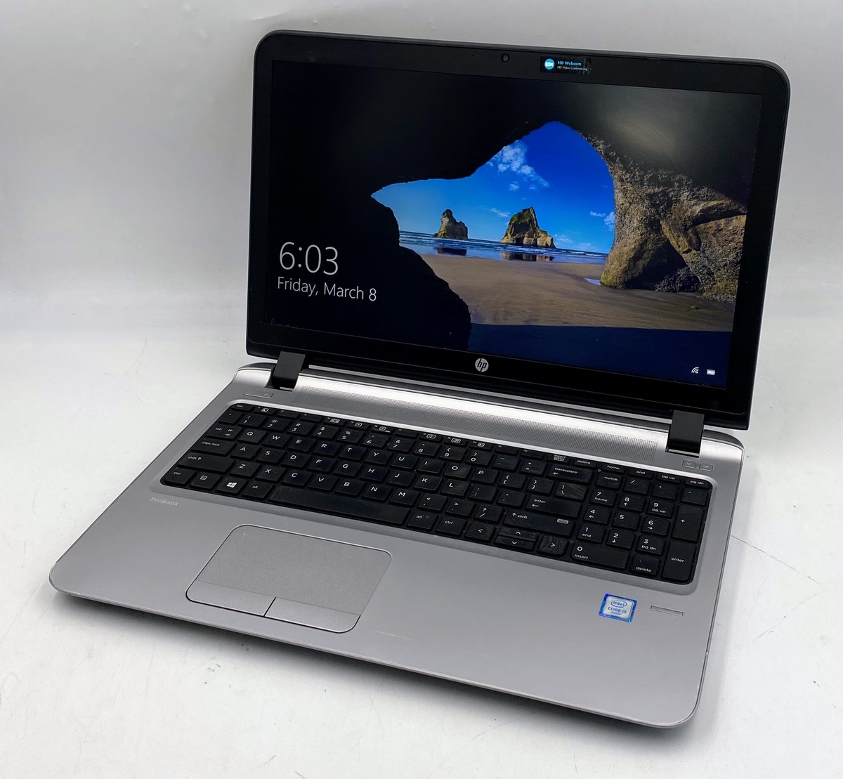 HP ProBook 450 G3 Laptop- 240GB SSD, 8GB RAM, Intel i5-6200U