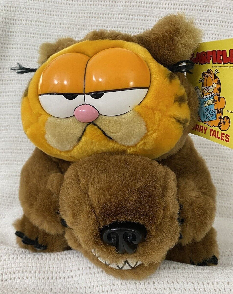 Vintage Garfield Big Bad Wolf Stuffed Plush Animal | eBay