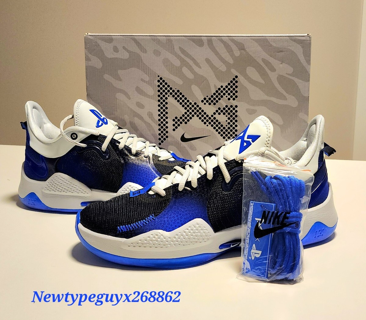 Nike PG5 - PlayStation Flip - CW3144 400 - Mens Size 11.5 /Womens